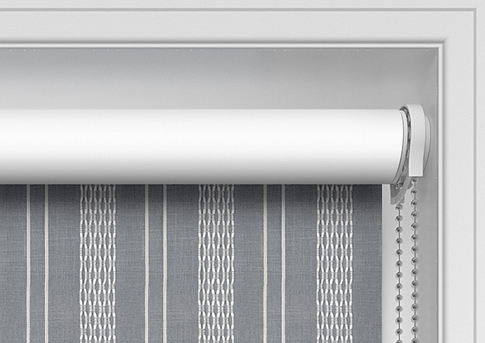 Form Striped, Stonewashed Blue - Twist&Fit Roller Blind - Image 11